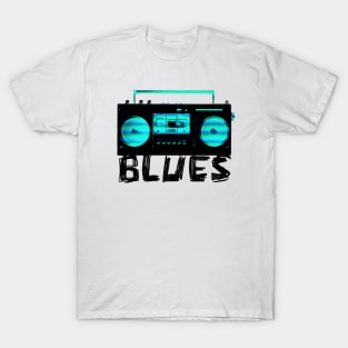 Blues Rock Radio for Blues Music T-Shirt